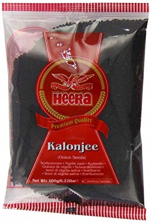 CZARNUSZKA ZIARNA 100G HEERA BLACK ONION SEEDS KALOONJI 7621659376