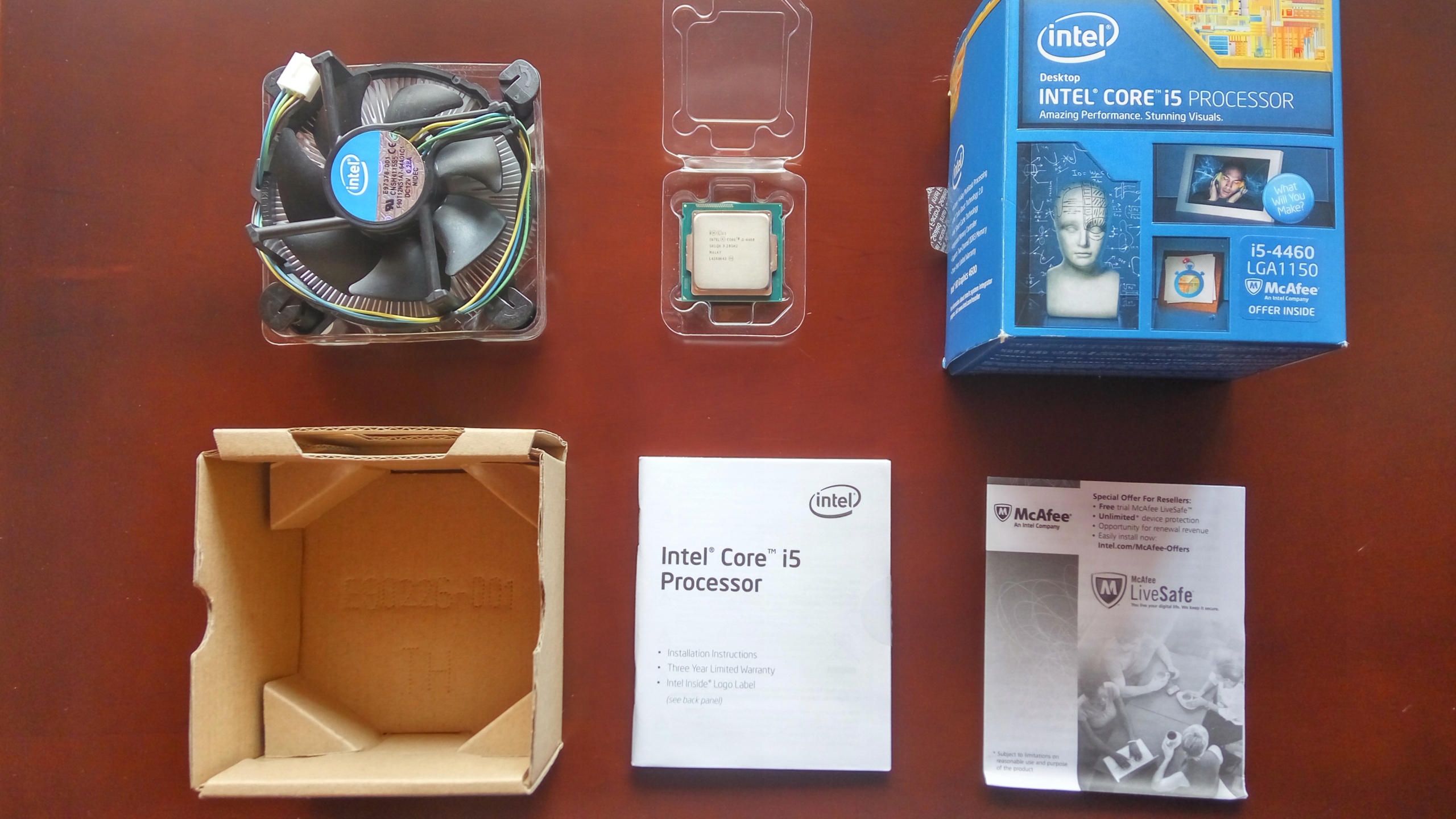 Intel Core I5 4460 Box 3 2 GHz LGA 1150 7469321412 Oficjalne