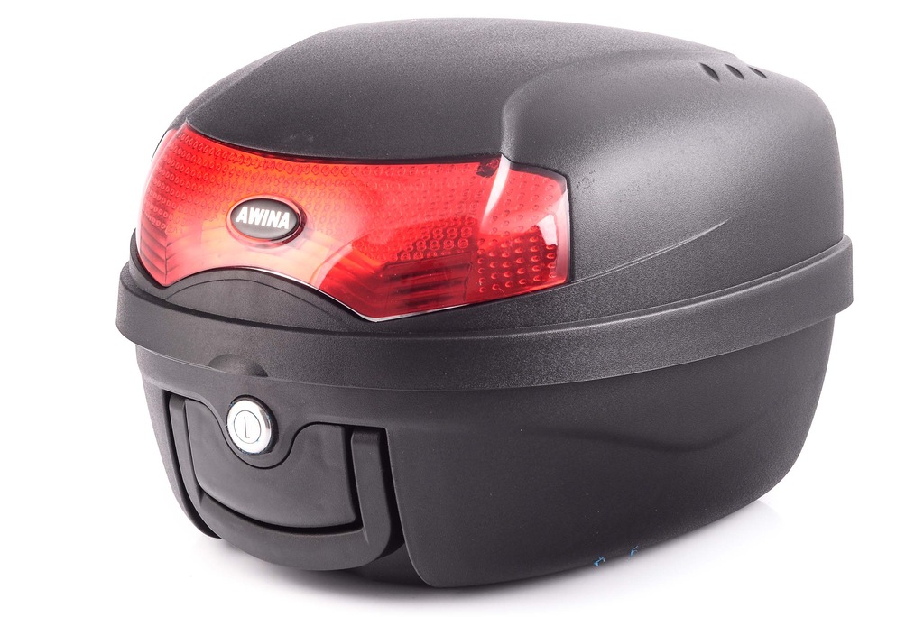 KUFER BAGAŻNIK NA KASK SKUTER MOTOCYKL PŁYTA 30L 7279170266