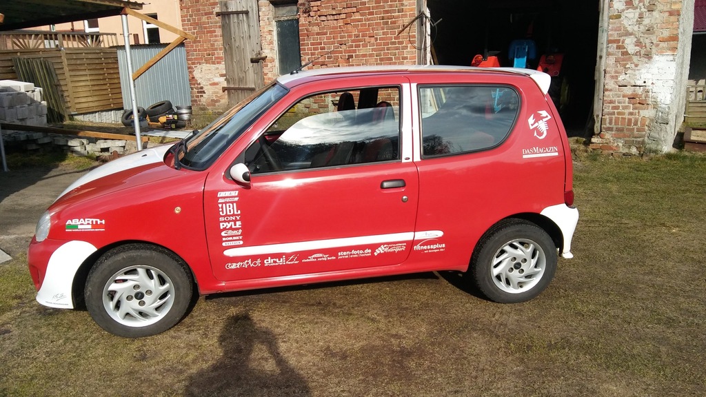 Fiat Seicento 7271456948 Oficjalne Archiwum Allegro