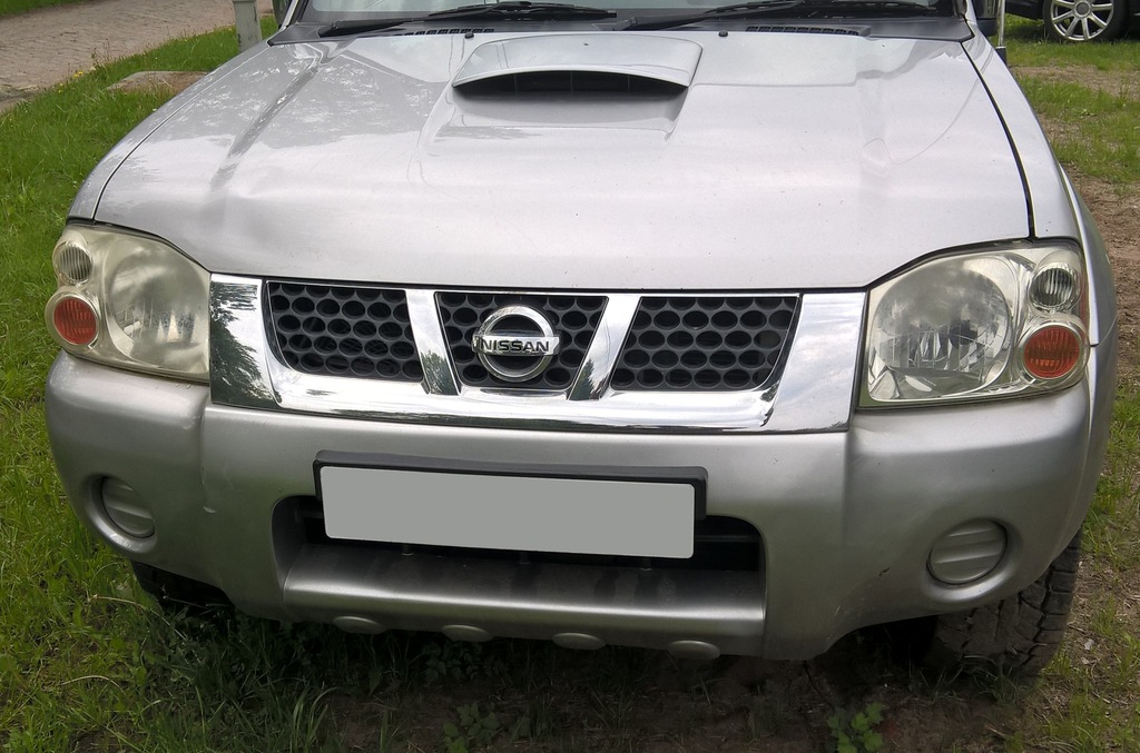 NISSAN NAVARA D22 98 05r MASKA ZDERZAK PRZÓD Kompl 7356241479