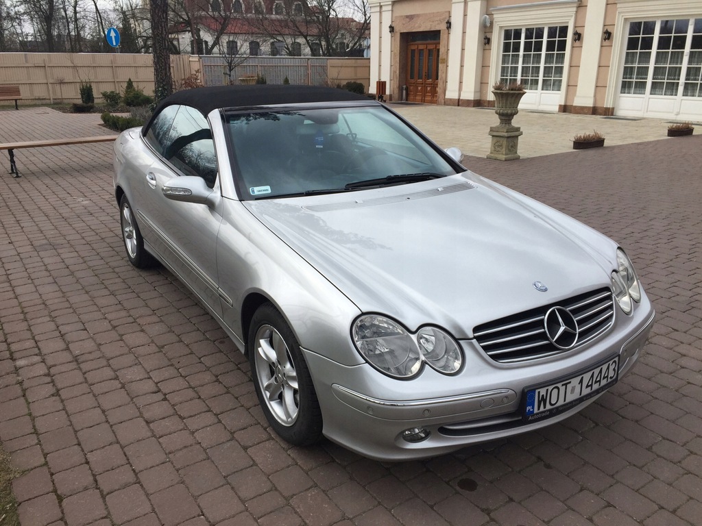 Mercedes Clk Cabrio Oficjalne Archiwum Allegro