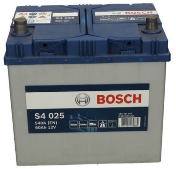 Акумулятор BOSCH S4 60ah 540A L + COROLLA KALOS