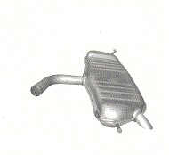 Задний глушитель VW Touran.1,6 FSi 03-08r.