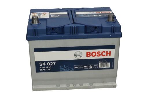 Аккумулятор 70AH 630A SILVER S4 L + BOSCH - 7