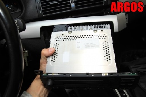 Радио рамка разъем iso красный антенна BMW 3 E46 - 14