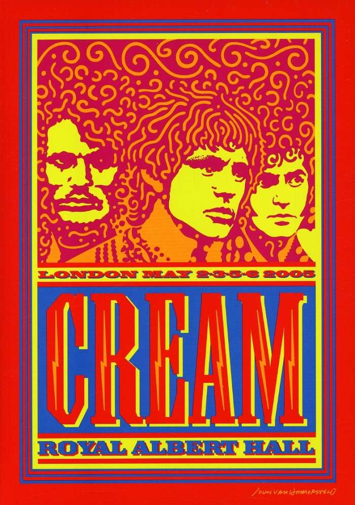 

Cream Royal Albert Hall London May 2-3-5-6 05 DVD