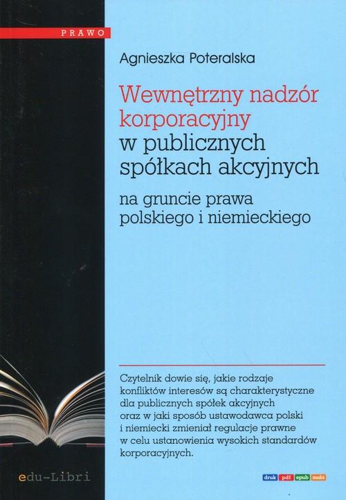 

Wewnętrzny nadzór korporacyjny w publicznych spółk