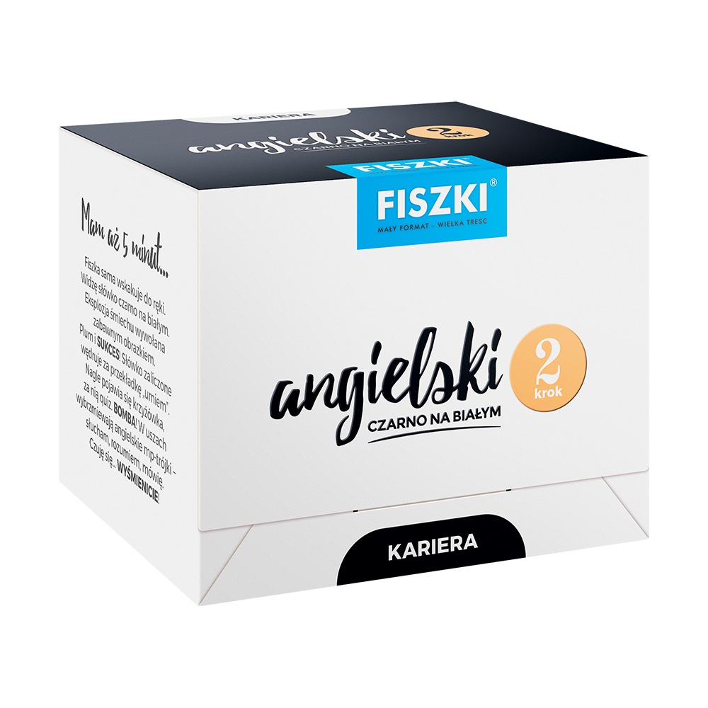 

Fiszki Angielski czarno na białym krok 2 Kariera
