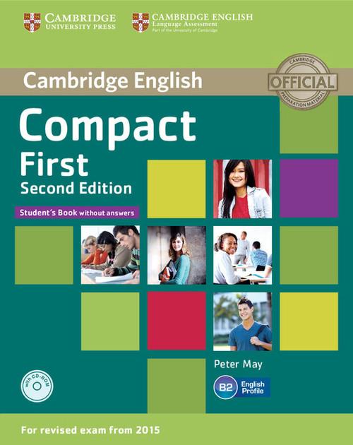 

Compact First Student's Book without… +CD P.May