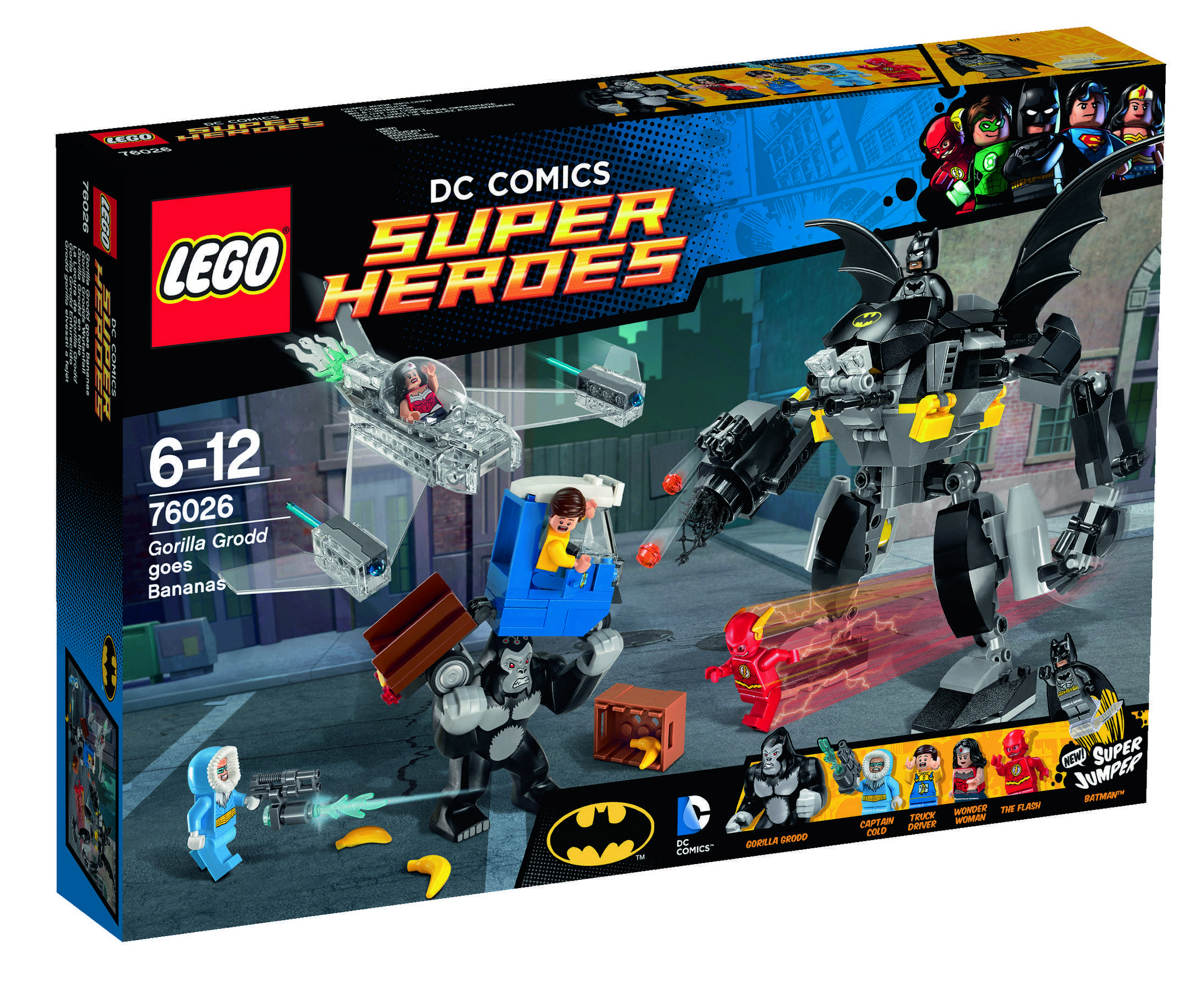 Lego DC Heroes 76026 Hladový Grodd Stavebnice jsou ideální jako dárek