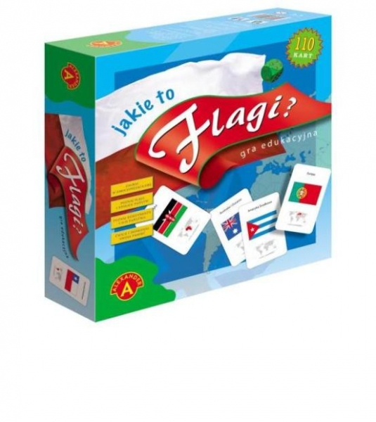 

Jakie to flagi Gra edukacyjna. 110 flag