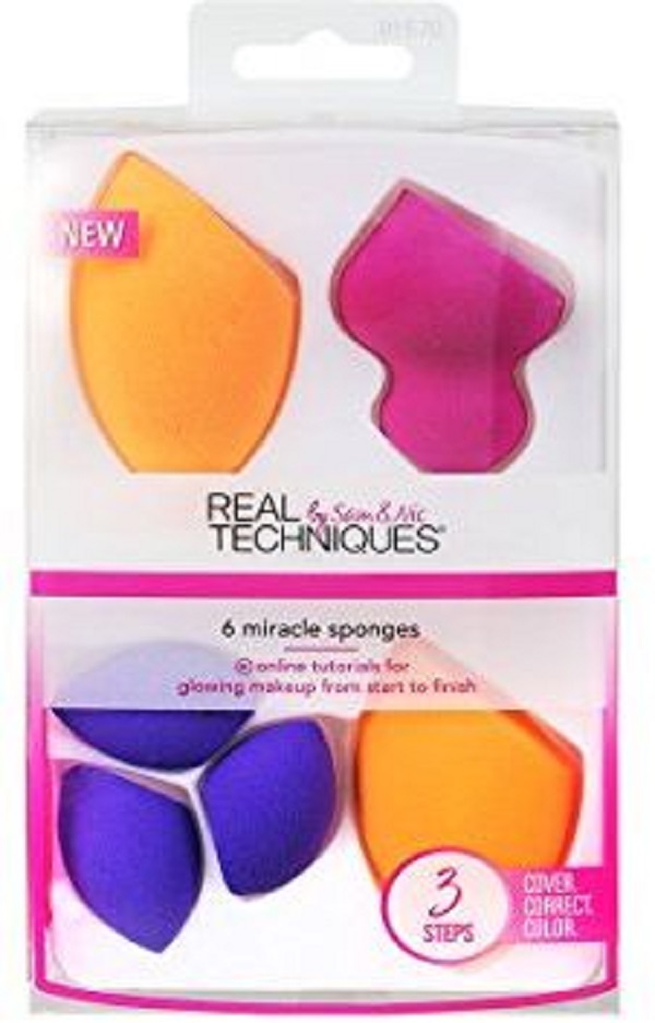 

Real Techniques Miracle Sponges 3 Steps gąbki do a