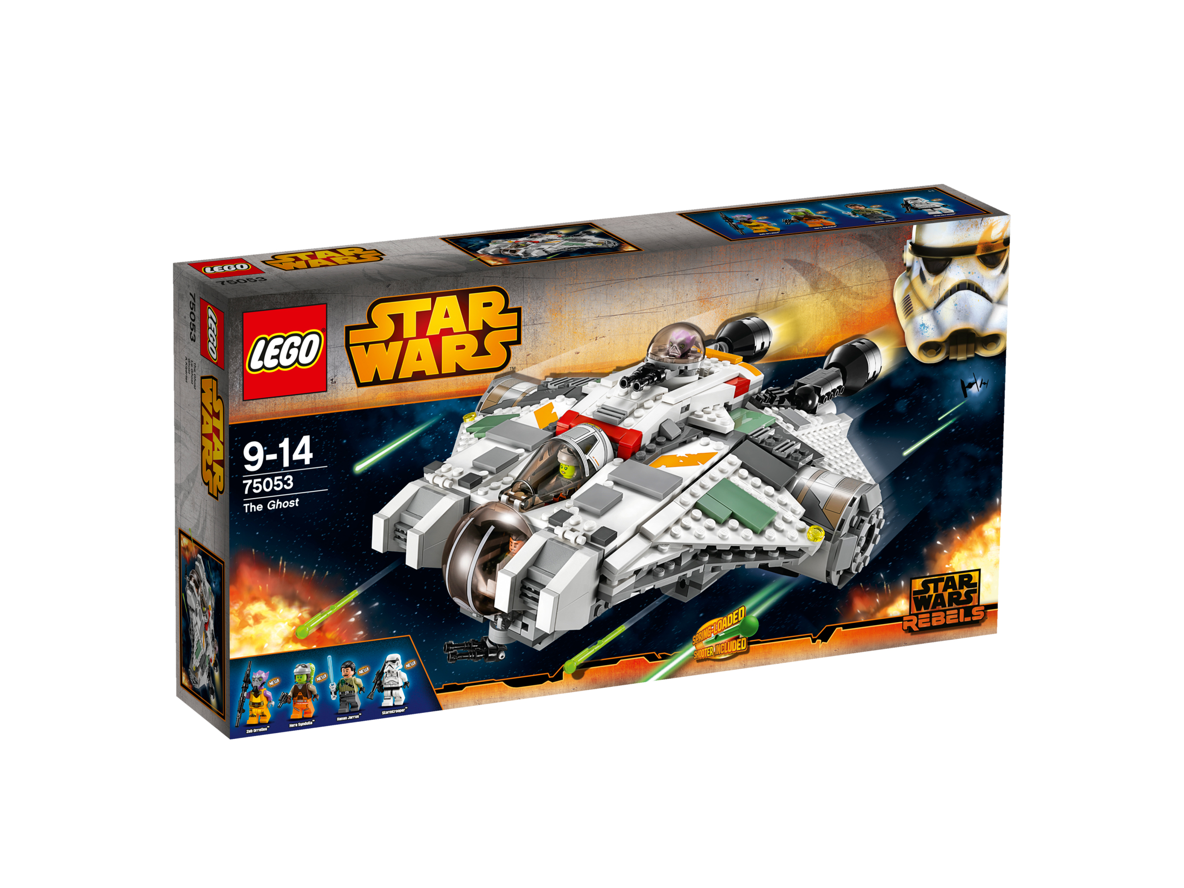 ### Lego Star Wars Rebels 75053 Ghost Kanan Hera Syndulla Garazeb Unikat