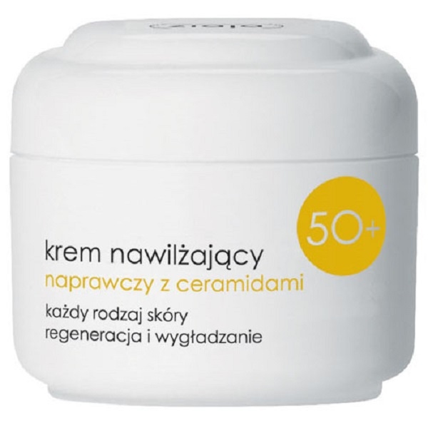 

Ziaja Krem nawilżający naprawczy z ceramidami 50+
