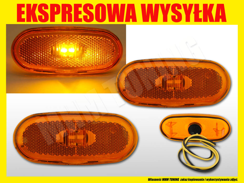 506519DE/199E X6 - СВЕТОДИОДНЫЕ ГАБАРИТНЫЕ ЛАМПЫ MERCEDES SPRINTER 906 CRAFTER