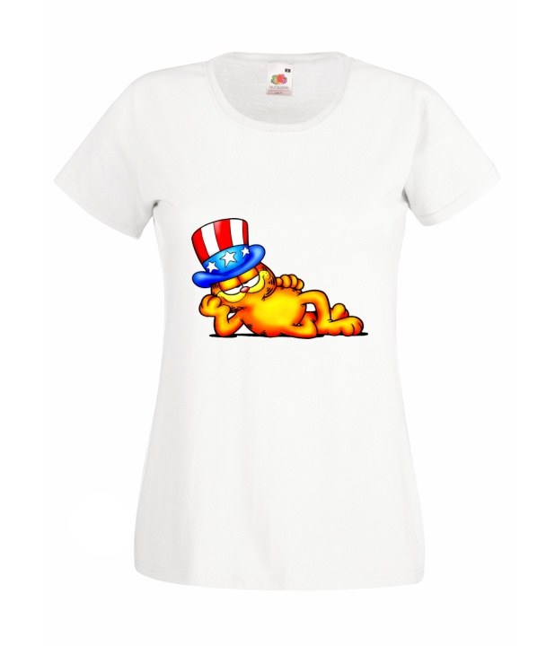 

Bluzka Damska Garfield Kot Kocur Kotek Wzory