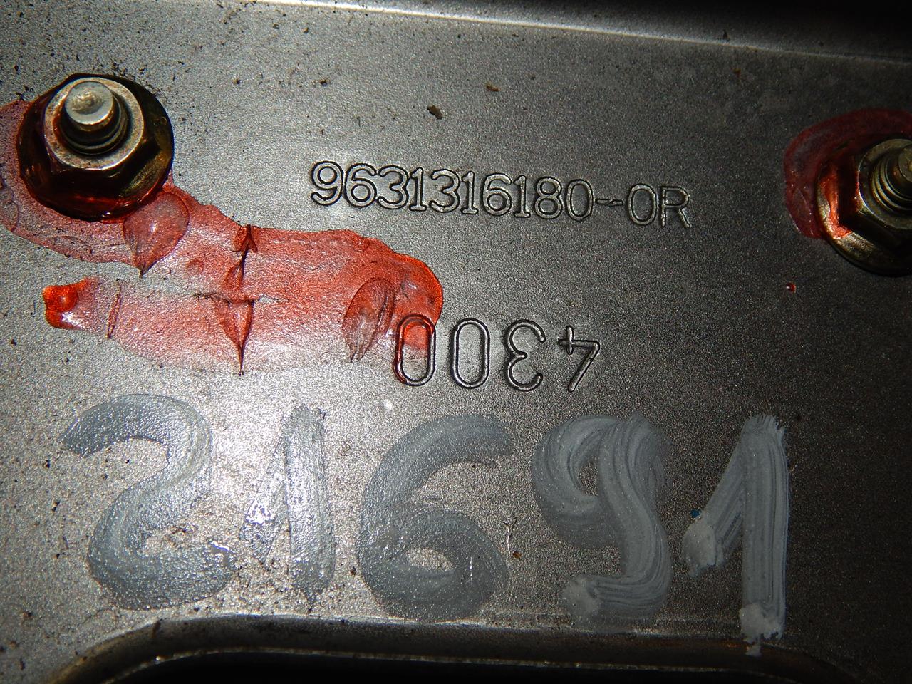 CITROEN XSARA PICASSO PODUSZKA PASAŻERA 9631316180 Producent części CITROEN