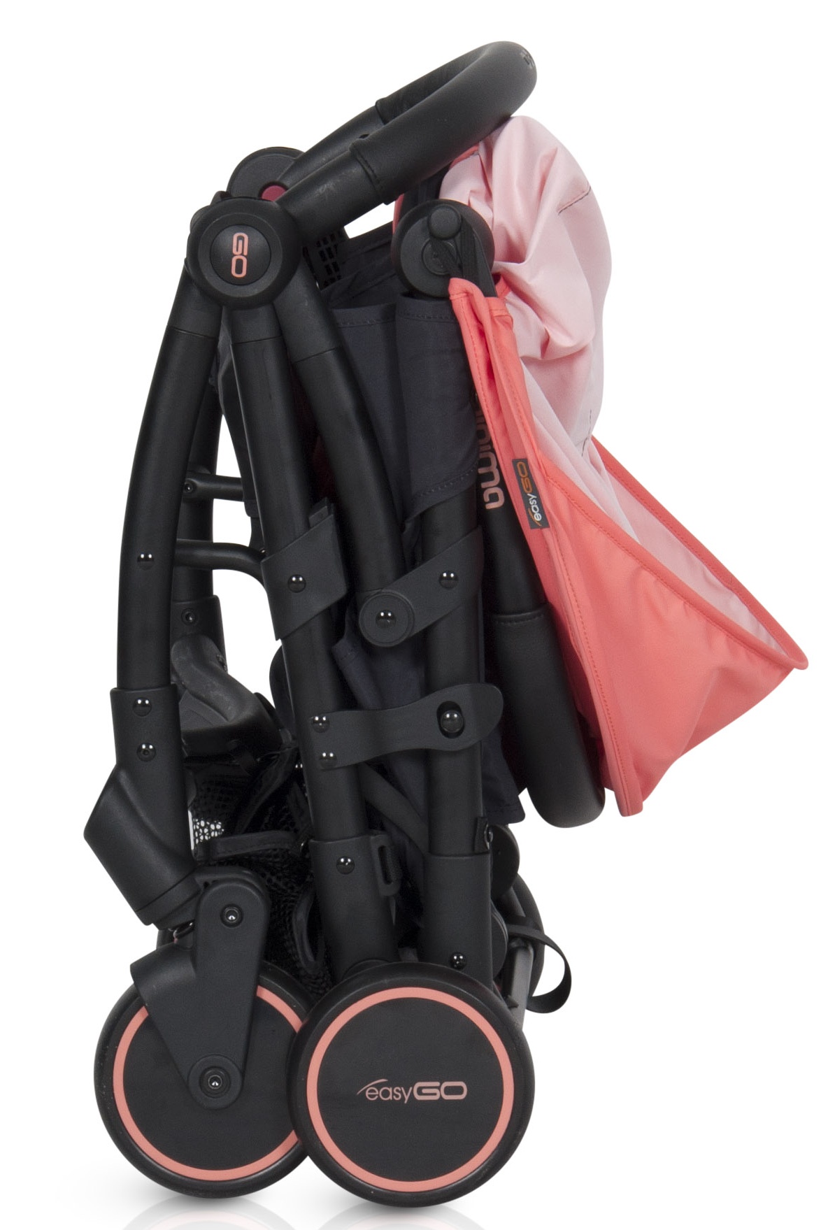 Wózek MINIMA EasyGo ULTRA LEKKI 6kg Kompaktowy Szerokość produktu po złożeniu 46 cm