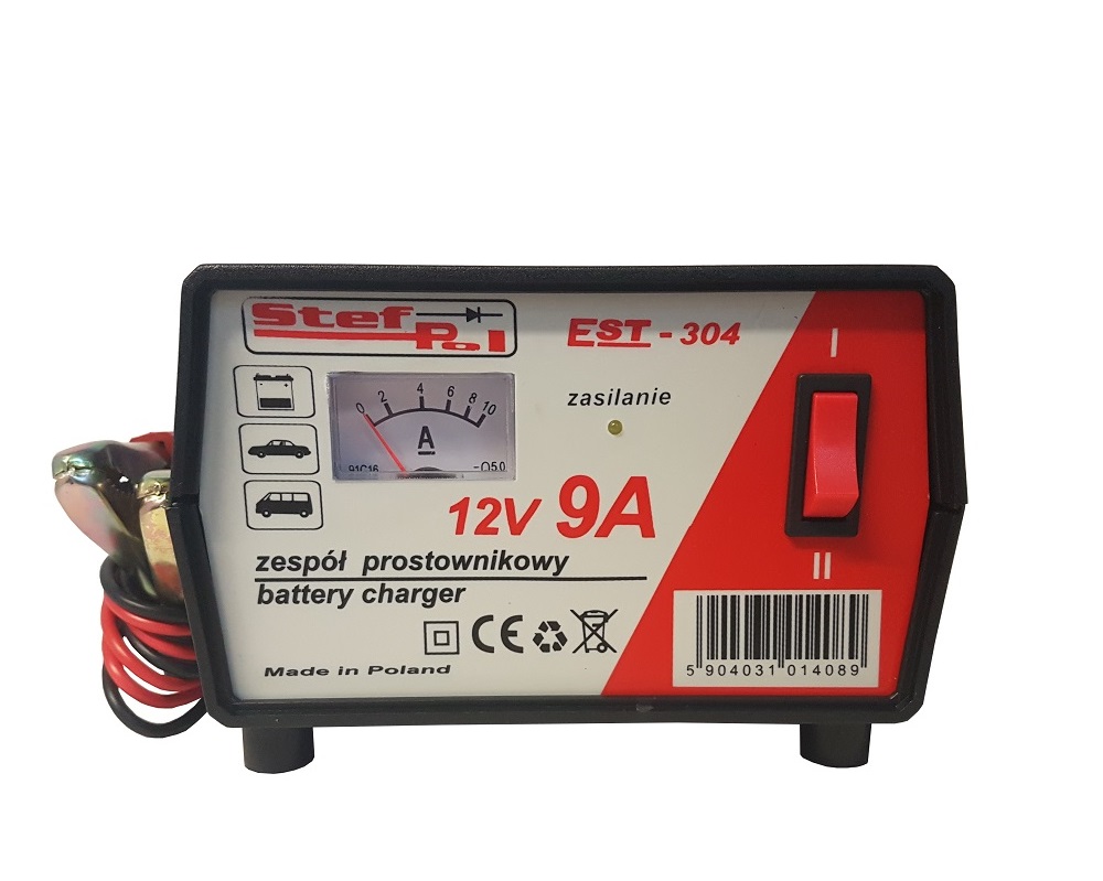 ВЫПРЯМИТЕЛЬ STEF-POL EST-304 12V 9A