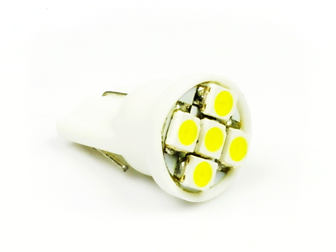

Żarówka 5 Led W5W T10 postojówki Smd diod xenon