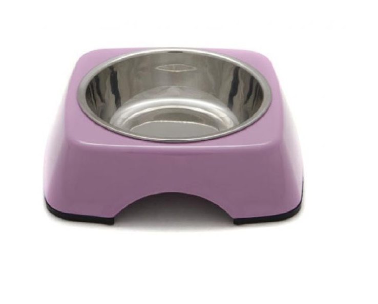

Pet Inn Miska Melamina Kwadrat Różowa M PI215957wy