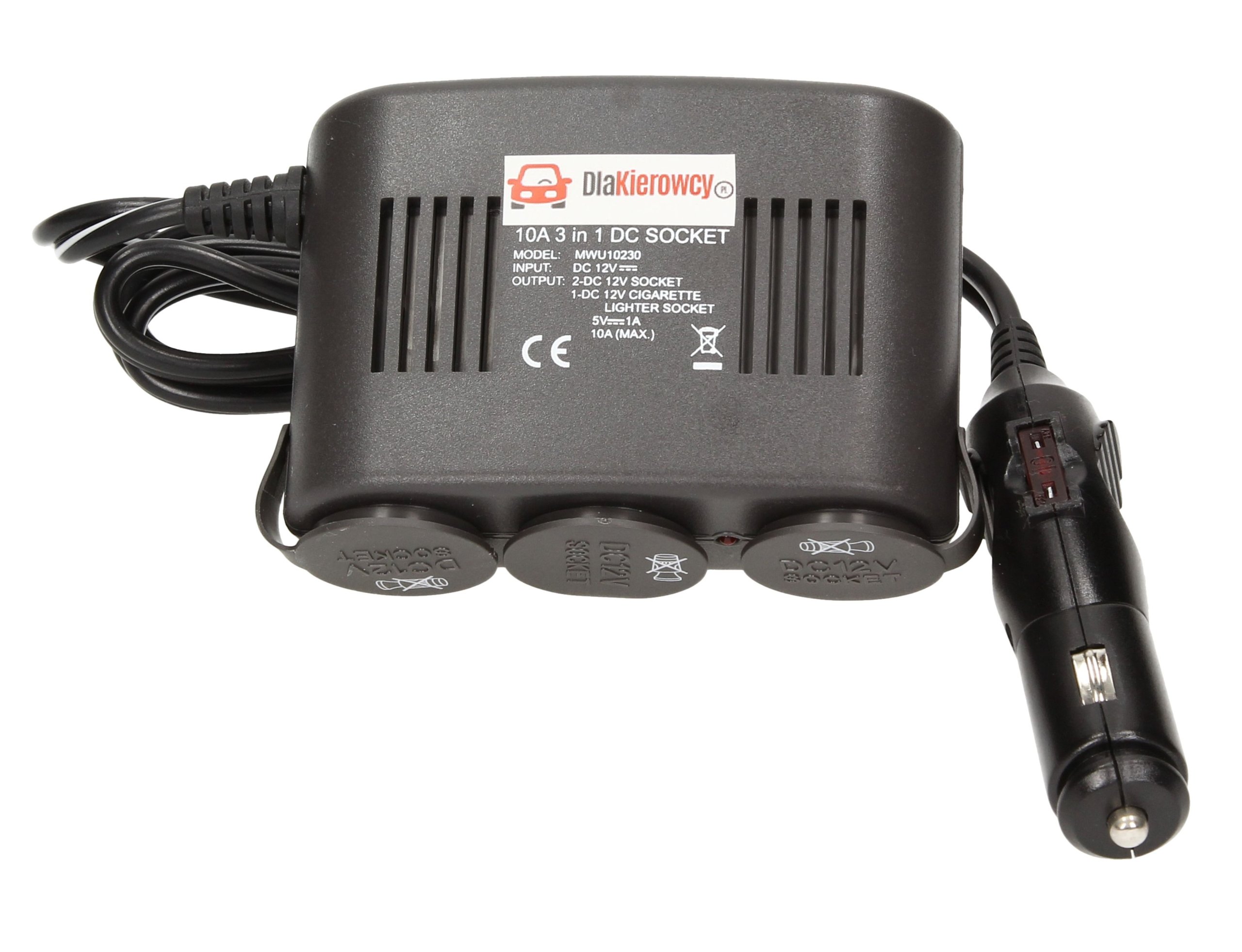 MOCNY ROZGAŁĘŹNIK ROZGAŁĘZIACZ ZAPALNICZKI USB R1U Producent części Inny