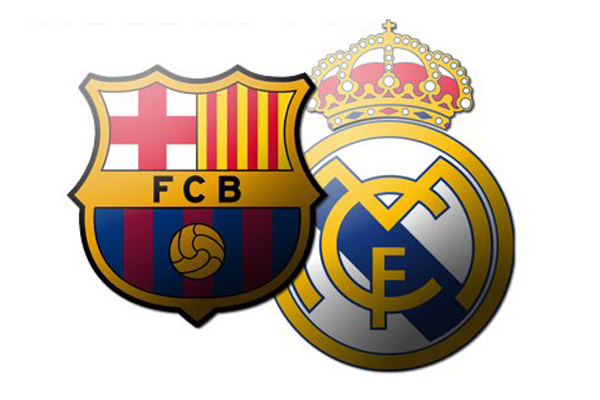 НАКЛЕЙКА ОБОИ РЕАЛ БАРСЕЛОНА НА СТЕНУ 120см