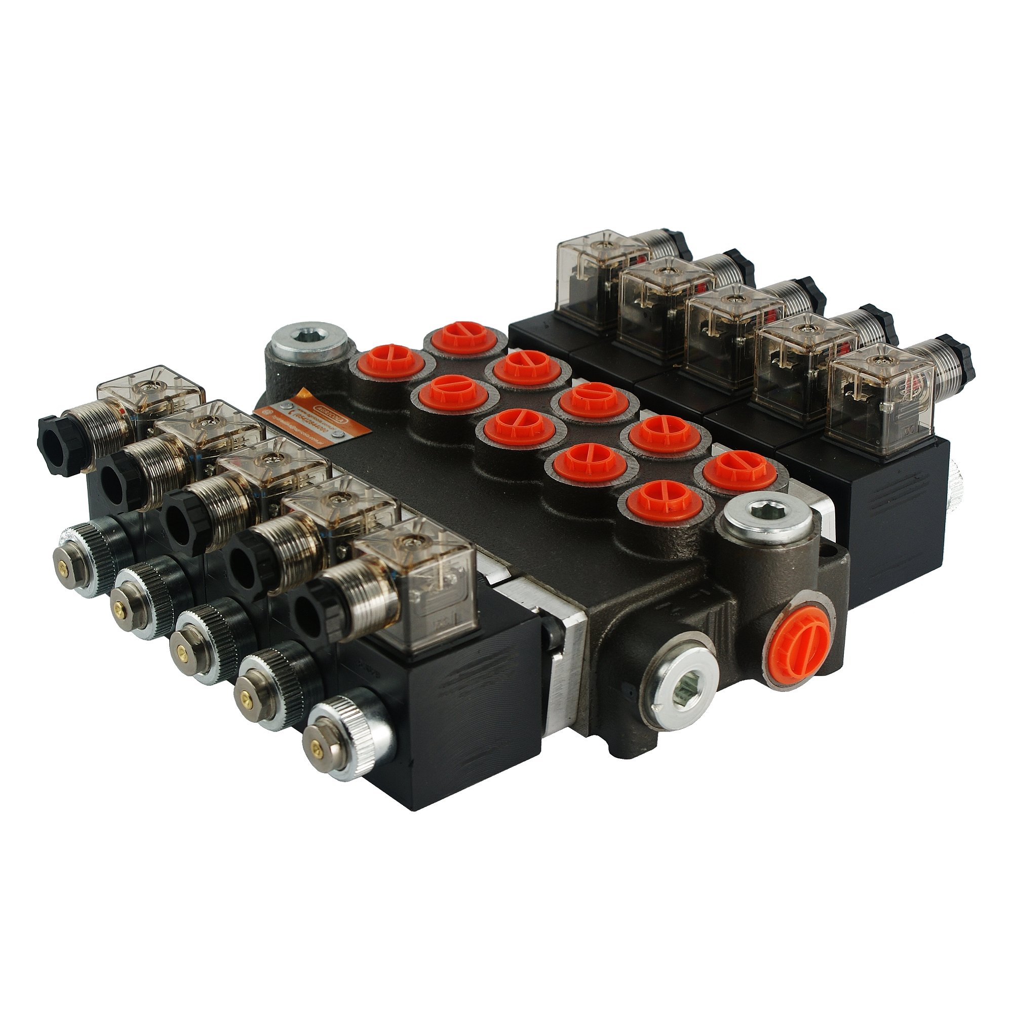 РАСПРЕДЕЛИТЕЛЬ ГИДРАВЛИЧЕСКИЙ 5 SEK 40L ЭЛЕКТРИЧЕСКИЙ 24V купить в ...