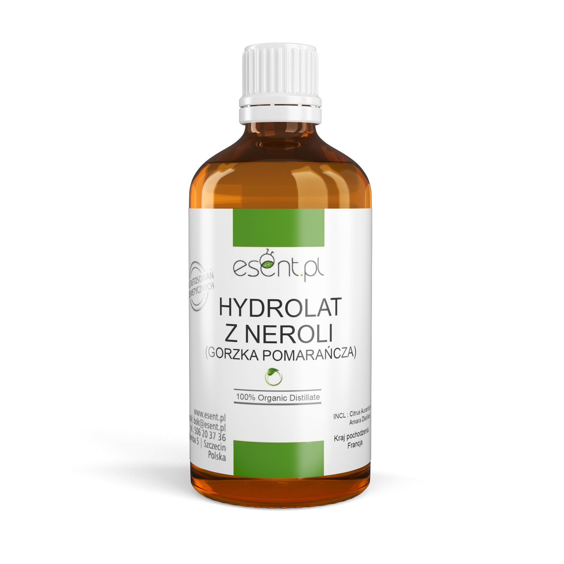 

Hydrolat z Kwiatów Pomarańczy-neroli 100ml Grennte