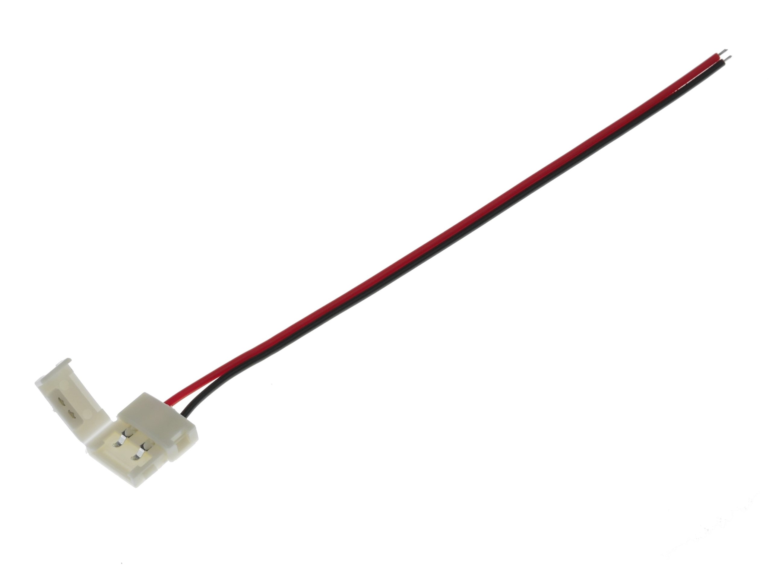 

Złączka Led 2-pinowa Mono 3528 8mm Łącznik klik