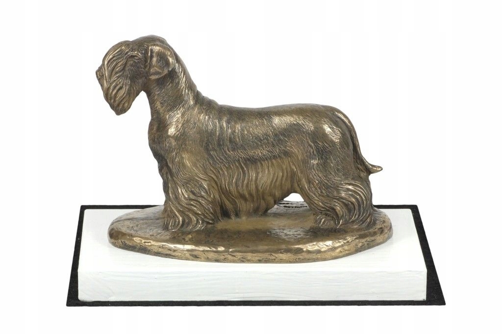 Terier Czeski Statuetka Figurka Trofeum Posąg