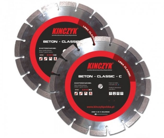 

Kińczyk Tarcza Diamentowa Turbo A 125mm Beton