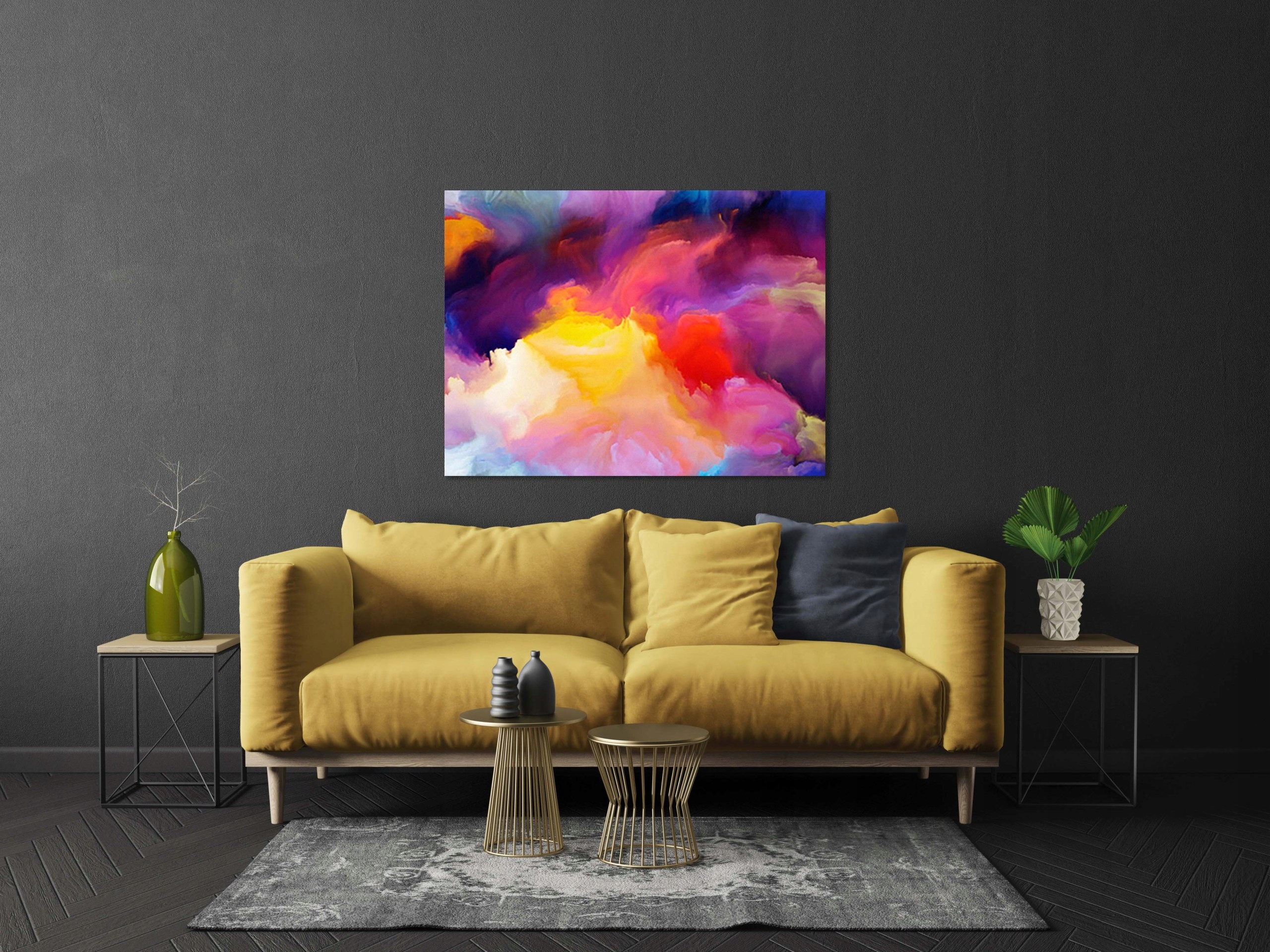 OBRAZ na płótnie ABSTRAKCJA 193723454 120x80 WZOR Marka inna