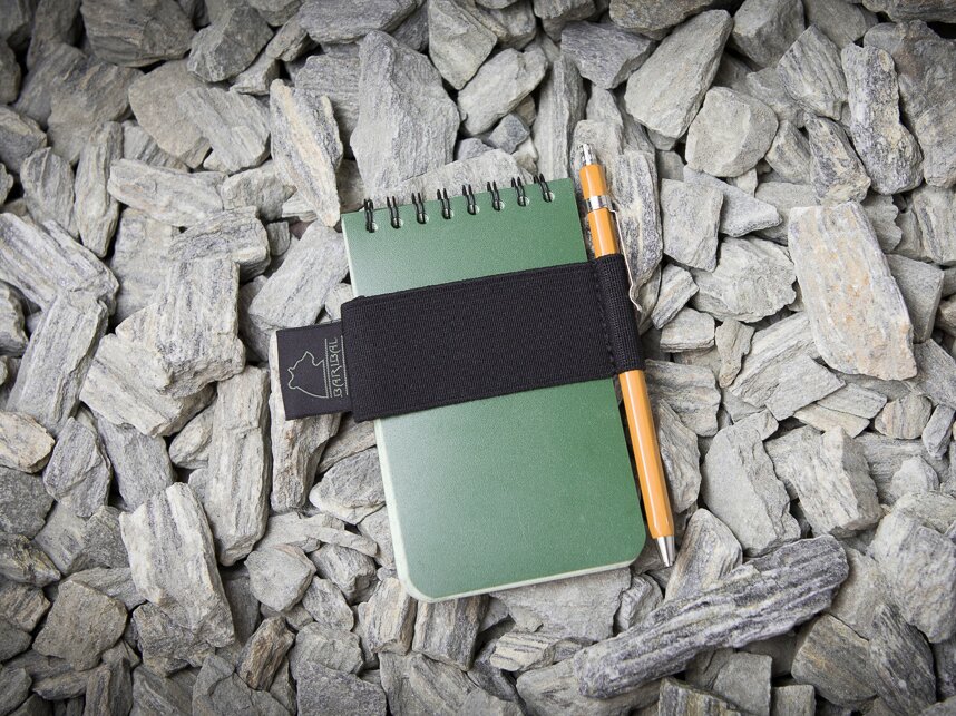 Uchwyt gumowy na ołówek/długopis do notesu BK