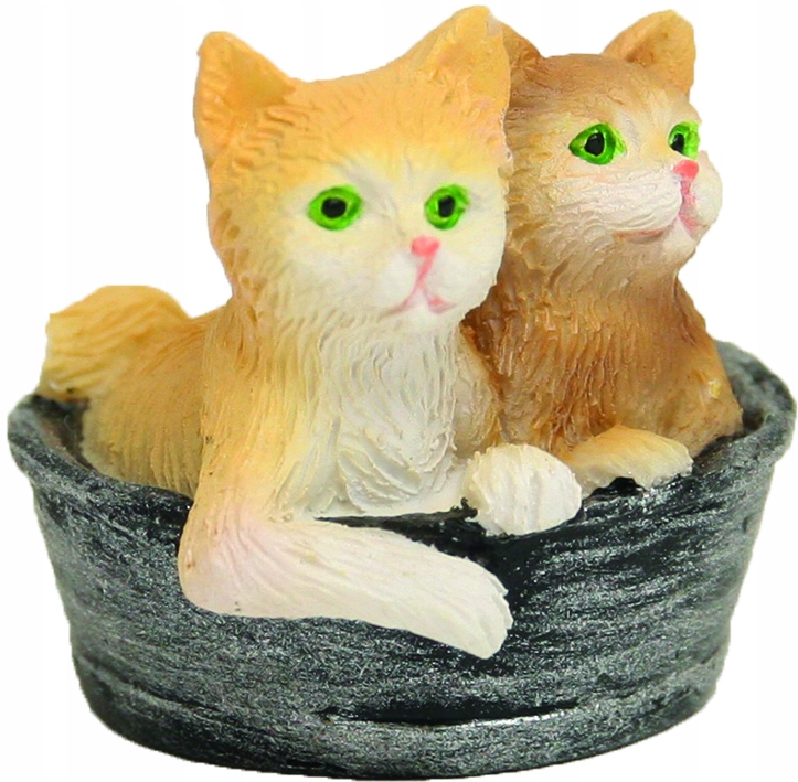 

Koty w Koszyku- 2,9cm wys./ do fig. o wys. 11-14cm