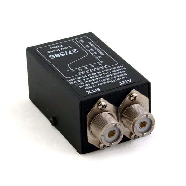 Filtr Dolnoprzepustowy 80dB Rm 27/586 3-30MHz 500W