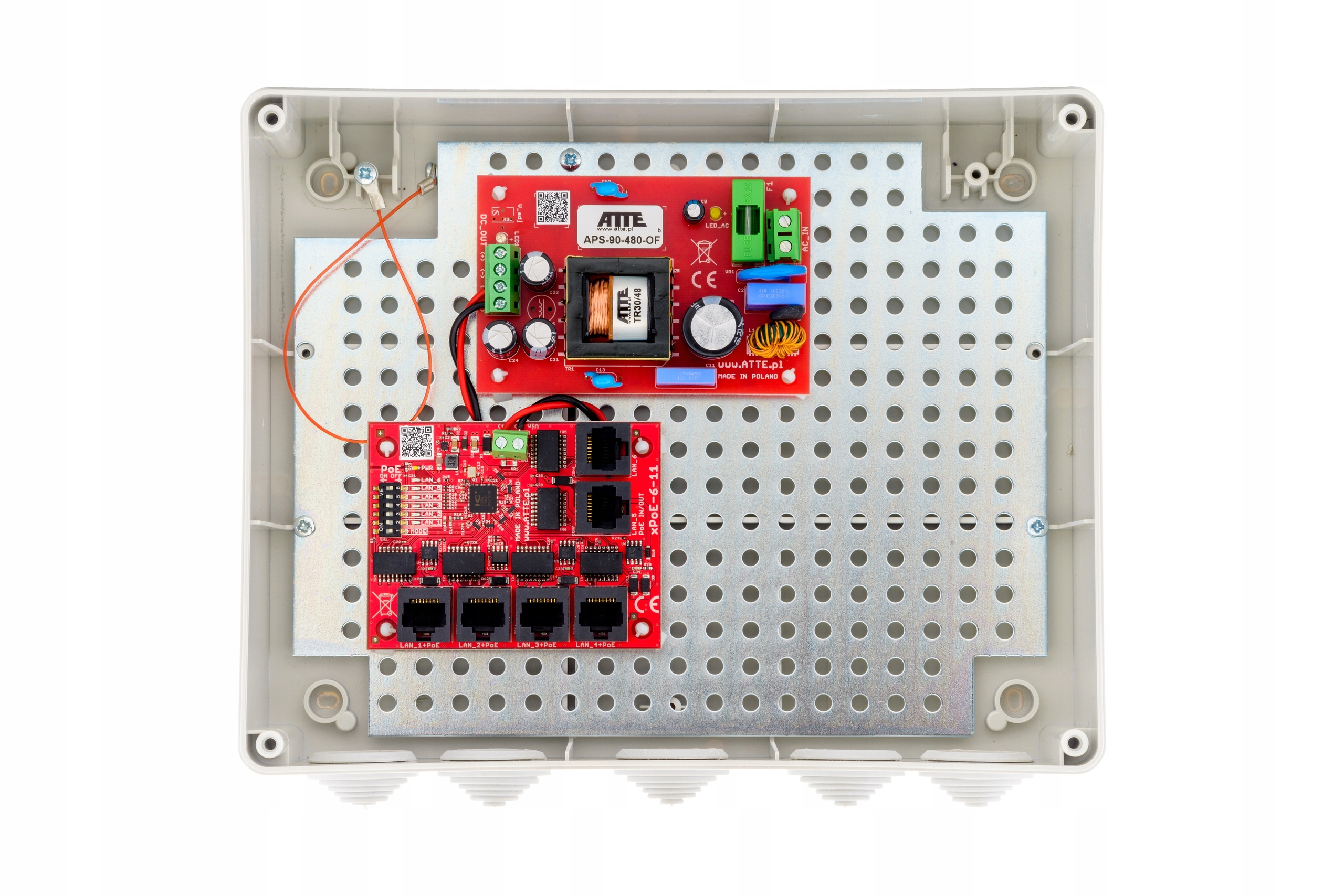 Prepínač pre 5 kamier IP-5-11-L3 Atte