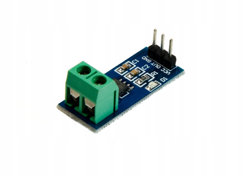ACS712 Moduł pomiaru pradu 20A ACS712T ARDUINO itp