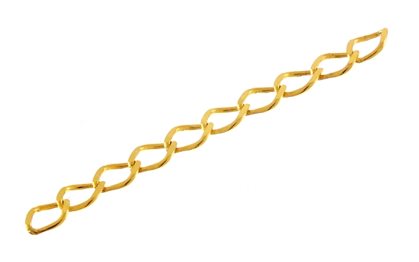 

Regulacja do bransoletki 3cm Srebro pr.925 złocone