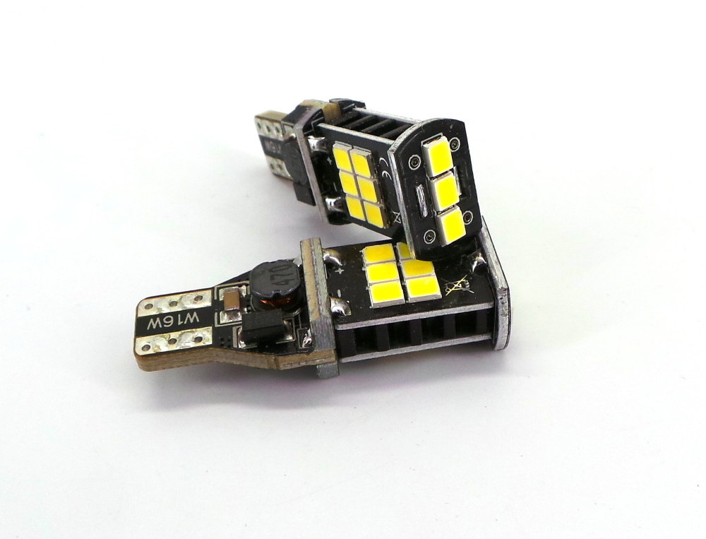 

T15 Led 12V Canbus, W5W W10W W16W 980lm mona