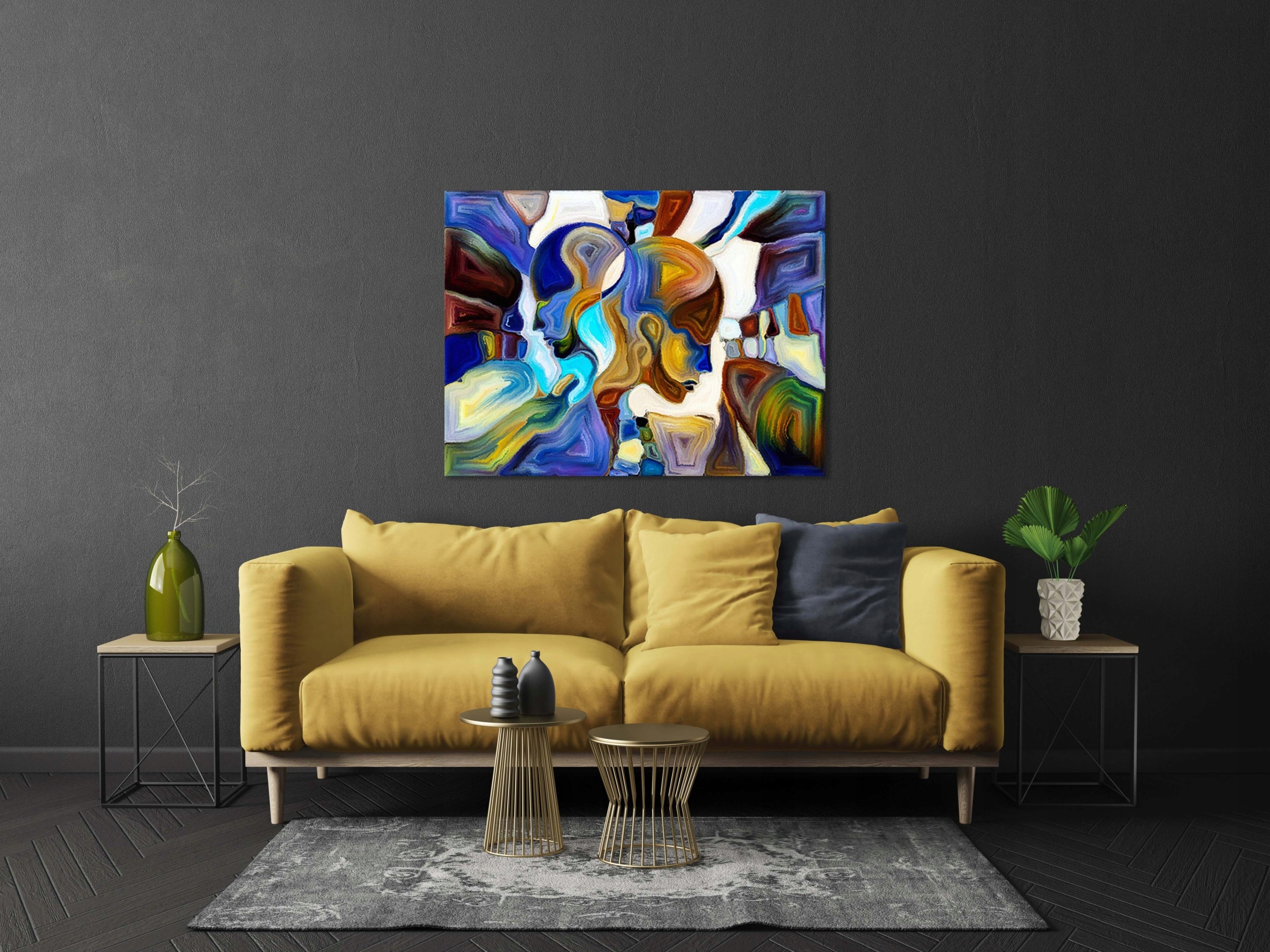 OBRAZ na płótnie ABSTRAKCJA 197755841 120x80 WZORY Marka inna