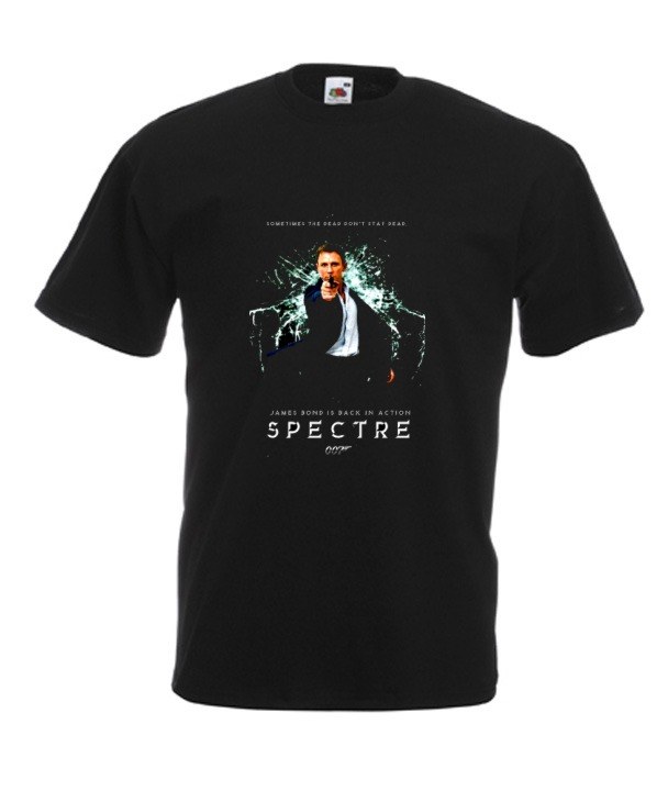 

Męska Koszulka James Bond Agent 007 Spectre Wzory