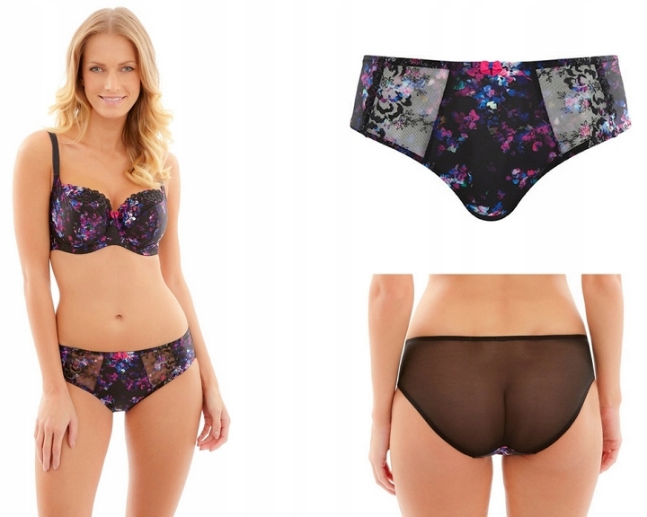 Panache Thea nohavičky black multi veľ. XS