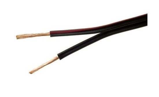 

Kabel Przewód Głośnikowy Cca 2 x 0.50mm Czarny