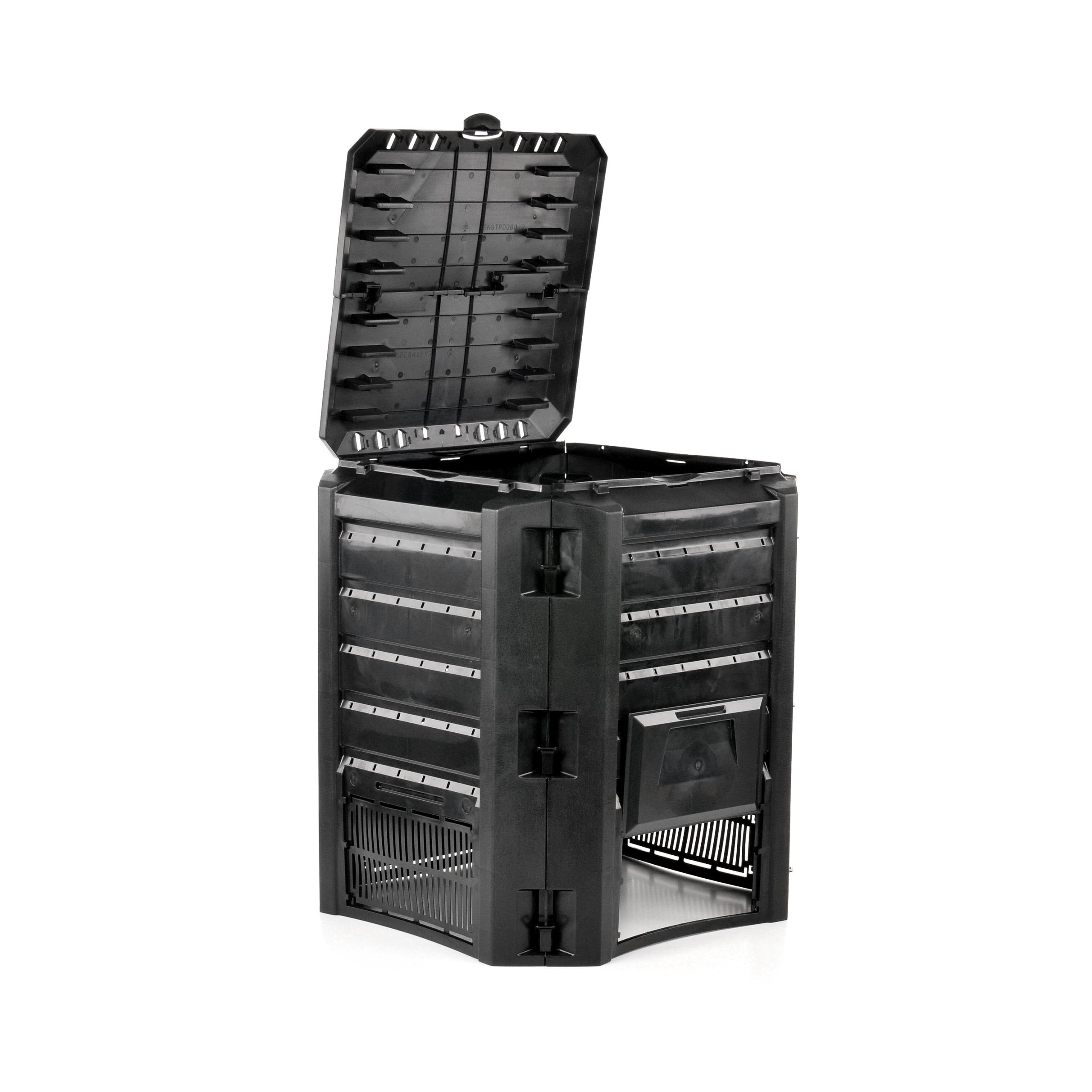 Kompostownik 400L Czarny Poprawiony Model