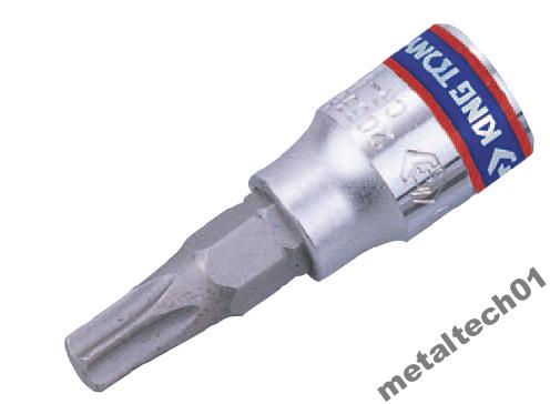 

Klucz Nasadka Końcówka Bity 1/4 Torx 25 King Tony