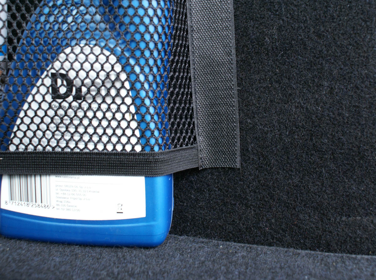 Siatka do auta Bagażnika Kieszeń na Rzep 40 x 20cm EAN (GTIN) 5902273858454