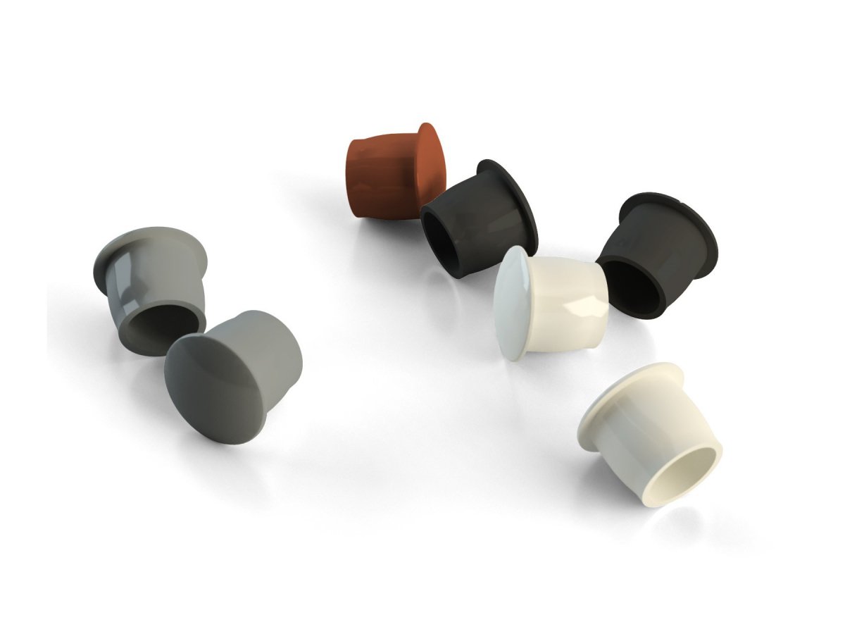 

Zaślepki montażowe do otworu 13mm brązowe 100szt.