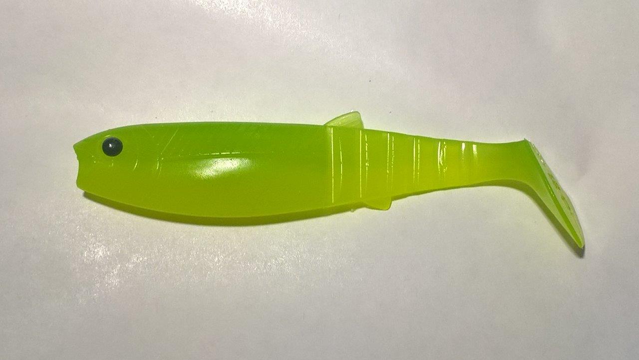 SAVAGE GEAR CANNIBAL SHAD - Chartreuse 8cm